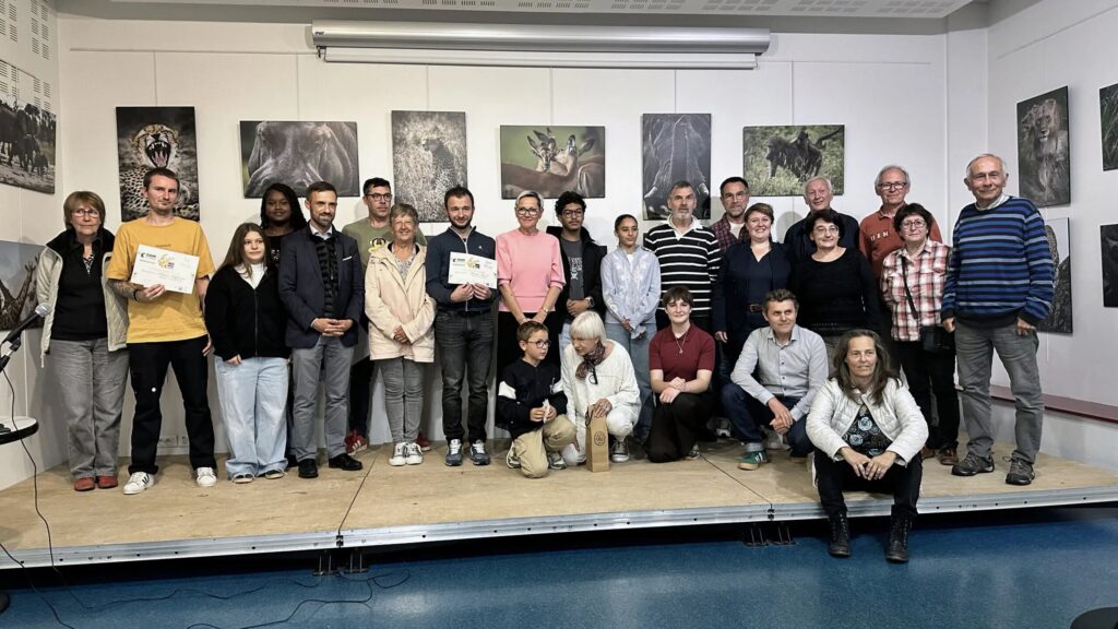 Remise des prix du Festival Photo Nature Zoom à Voiron, exposition L'Œil du Sauvage